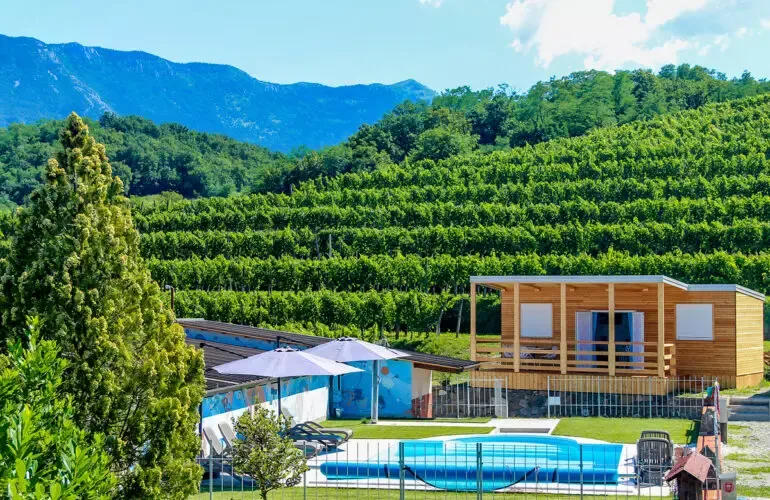 Camping und Glamping, Vipava-Tal