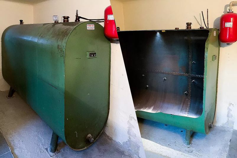 Ugodno čiščenje in razrez cistern Slovenija