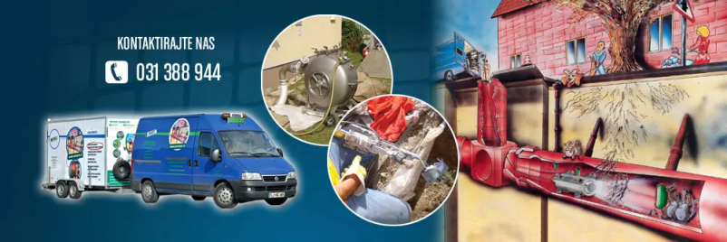 Čiščenje kanalizacije Osrednja Slovenija 