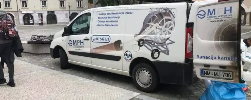 Čiščenje kanalizacijskega sistema Slovenija