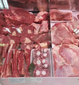 Dobro meso v mesnica koper