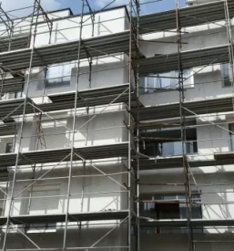 Fasaderska dela za blok