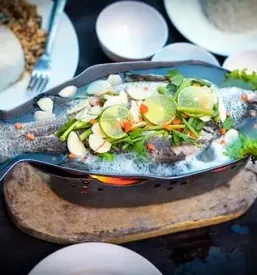 Fischrestaurant in piran