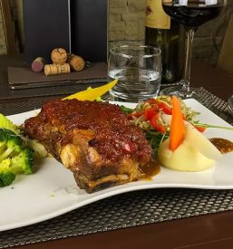 Gasthof mit a la carte speisen bled