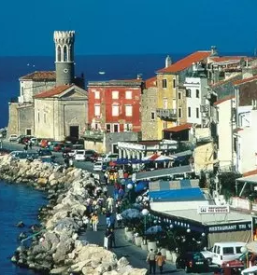 Seafood dishes Piran