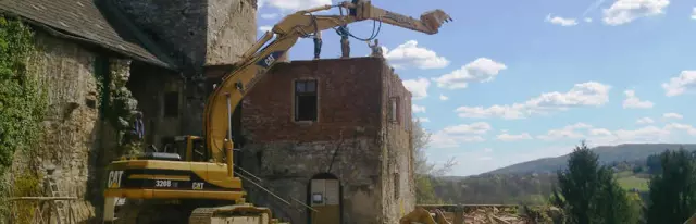 rušenje stare stavbe