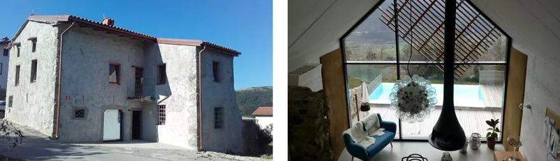 Izdelava naravne fasade in ilovnati ometi Pomurje