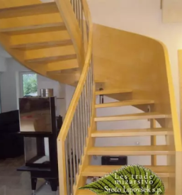 Izdelava masivnih lesenih stopnic po Sloveniji