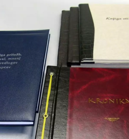 Izdelava subrov za knjige Osrednja Slovenija