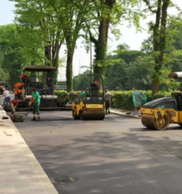 Izgradnja ceste v sloveniji