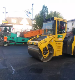 Izgradnja ceste v sloveniji