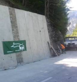 Izgradnja ceste v sloveniji