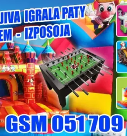 Izposoja napihljivih igral Celje, Savinjska, Slovenija