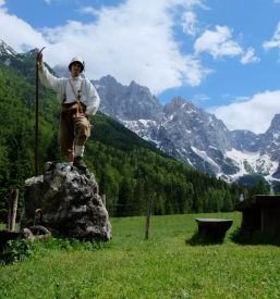 Let z jadralnim padalom Kranjska Gora