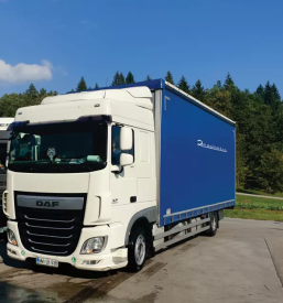 Kamionski prevoz tovora iz slovenije na hrvasko