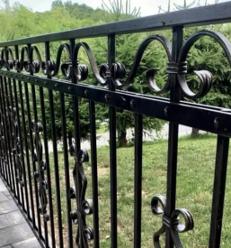 Montaža kovanih ograj Slovenija