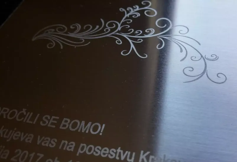 Lasersko graviranje nakita Ljubljana, Slovenija