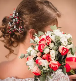 Lepi poročni šopki v Slovenj Gradcu