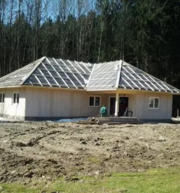 Ugodne montažne hiše iz lesa Slovenija