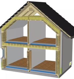 Montažne hiše iz lesa Slovenija