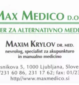 Manualna terapija in akupunktura osrednja slovenija