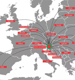 Logistični transport primorska