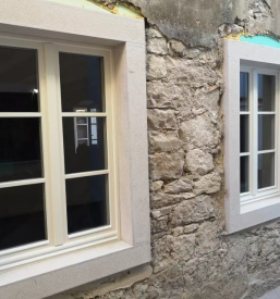 Montaza lesenih oken