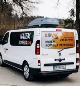 Najem kombija z voznikom slovenija