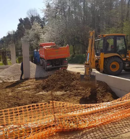 Nizke gradnje in kiper prevozi rogaska slatina savinjska