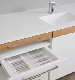 Notranja oprema iz kerrock corian in hi macs kompozitnih materialov