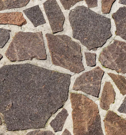 Oblaganje tal s kamnom Notranjska, Slovenija