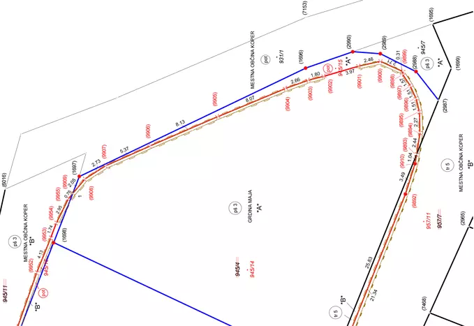 Parcelacija Primorska 