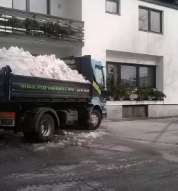 Pluženje snega Gorenjska, Kranj