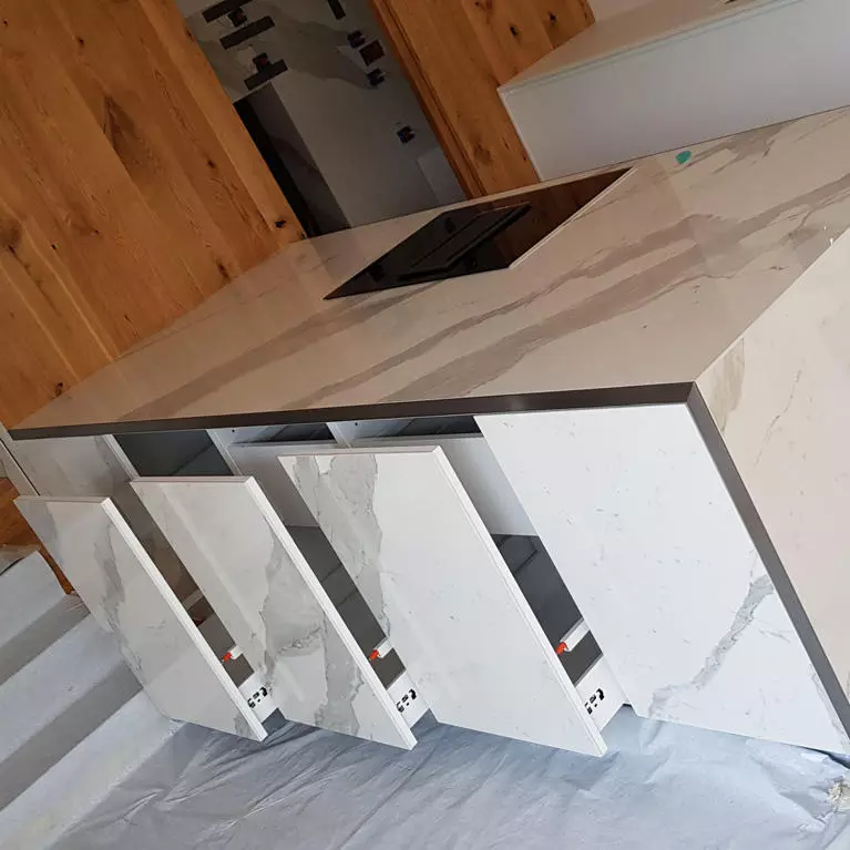 Polaganje XXL keramike Ljubljana