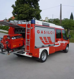 Popravilo gasilskega avta