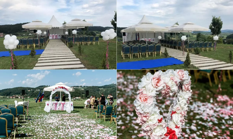 Če si želite nepozabnega poročnega slavja, pridite v naš poročni center na Dolenjskem