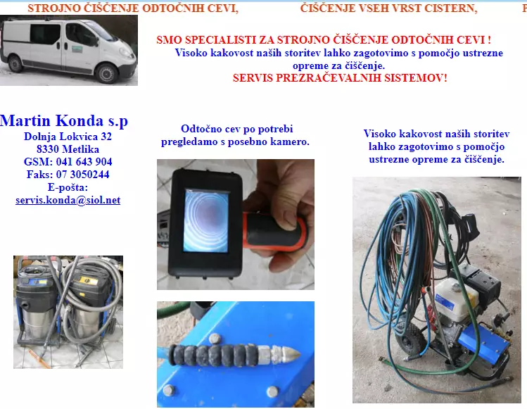 Čiščenje prezračevalnih sistemov Metlika