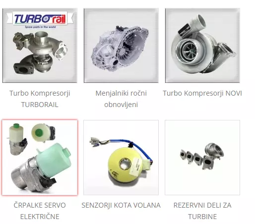 Prodaja ročnih menjalnikov Slovenija