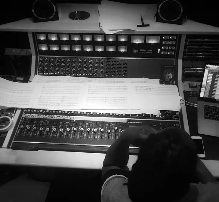 Music production, recording studio Slovenia