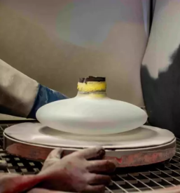 Produzione soffiatura e molatura dei tubi in vetro borosilicato