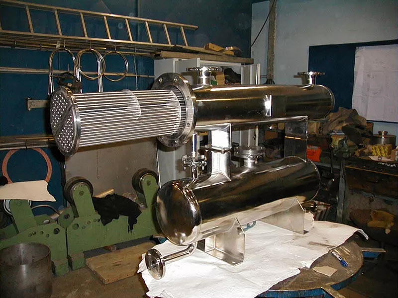 Prozessanlagen aus Edelstahl für die Industrie in Slowenien