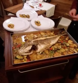 Ugodna ribja restavracija Portorož