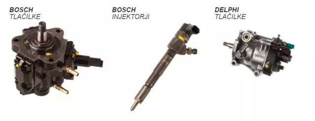 Servis Bosch injektorjev Slovenija