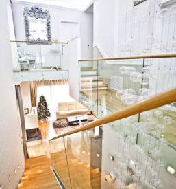 Steklene ograje po meri ljubljana