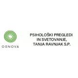 OSNOVA, PSIHOLOŠKI PREGLEDI IN SVETOVANJE, TANJA RAVNJAK S.P.
