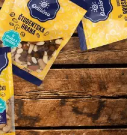 Tasty dried fruits and nuts slovenia