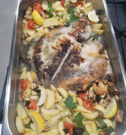 The best fish restaurant in Piran