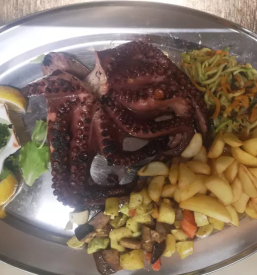 The best fish restaurant in Piran