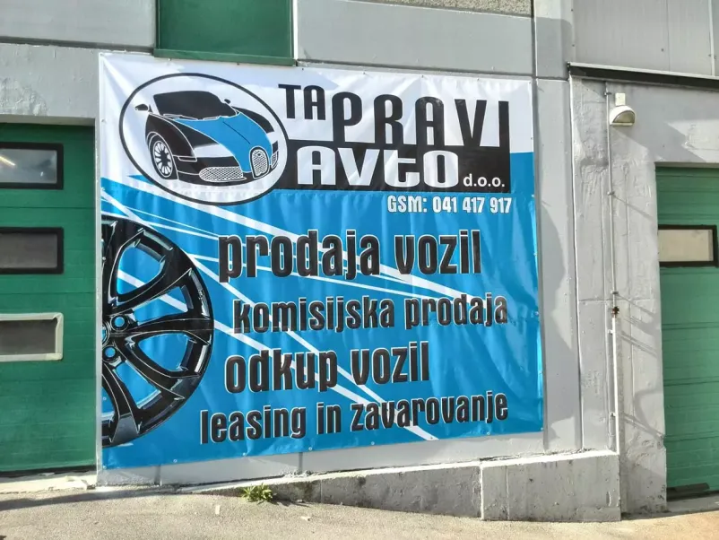 Reklamne table in panoji Osrednja Slovenija