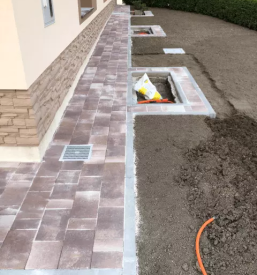 Tlakovanje dvorišč Ljubljana